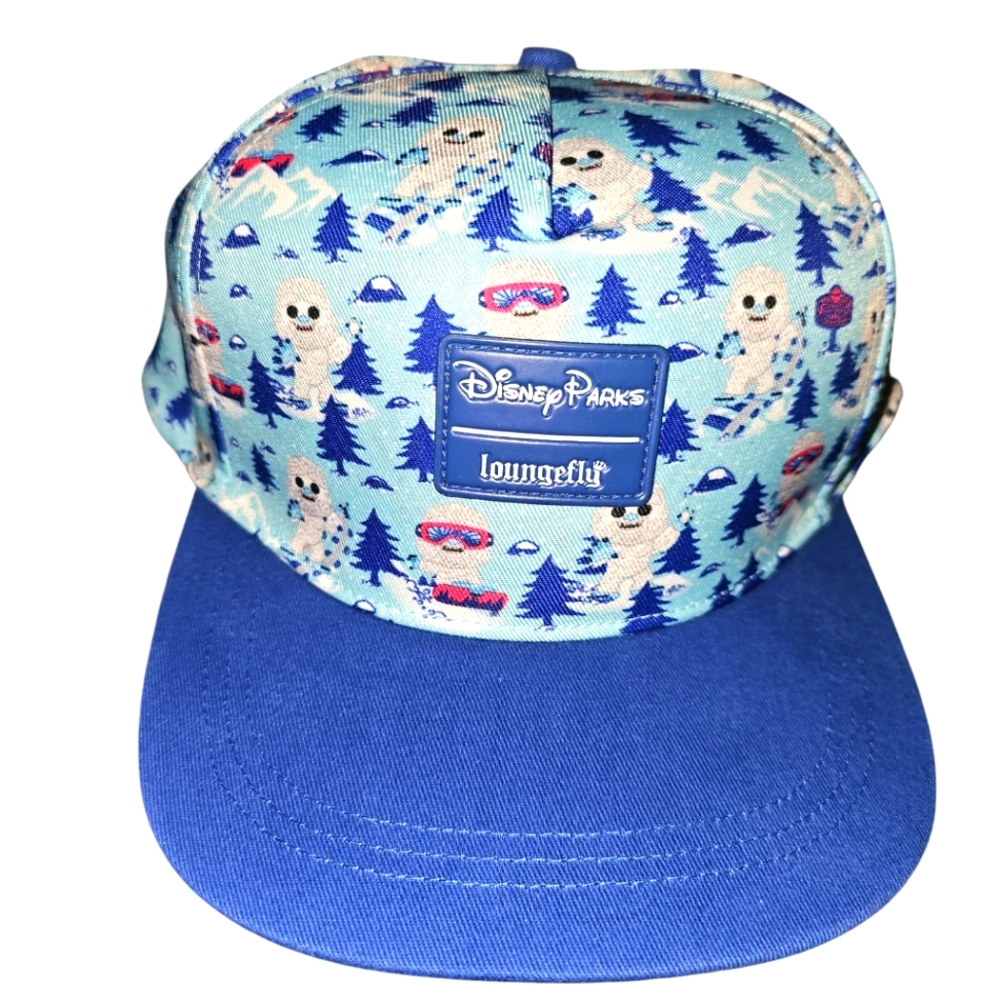 Disney Loungefly Animal Kingdom Yeti Everest Baseball Cap Hat Blue - BRA… - Picture 1 of 5